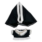 niannyyhouse 15cm 20cm Plush Doll Nun Clothes Black Headdress Dress Accessories.