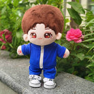 niannyyhouse 10cm 15cm 20cm Plush Doll Clothes Solid Color Coat Pants Sportswear Outfit Dolls Accessories Dress Up.