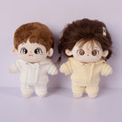 niannyyhouse 10cm 15cm 20cm Plush Doll Clothes Solid Hoodie Pants Elastic Sportswear Suits Soft Stuffed Plush Toy Dress Up Accessories.