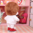 niannyyhouse Suit Coat Tie White Shirt Pants 15cm 20cm Plush Doll Clothes Dress up.