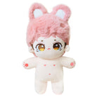 niannyyhouse 20cm Plush Doll Boy Naked Humanoid Stuffed Doll Dress Up Fat Body Wearable Clothing.