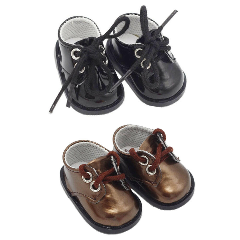 niannyyhouse Leather Shoes Length 5.5cm 7.8in（20cm）Plush Doll Accessories.