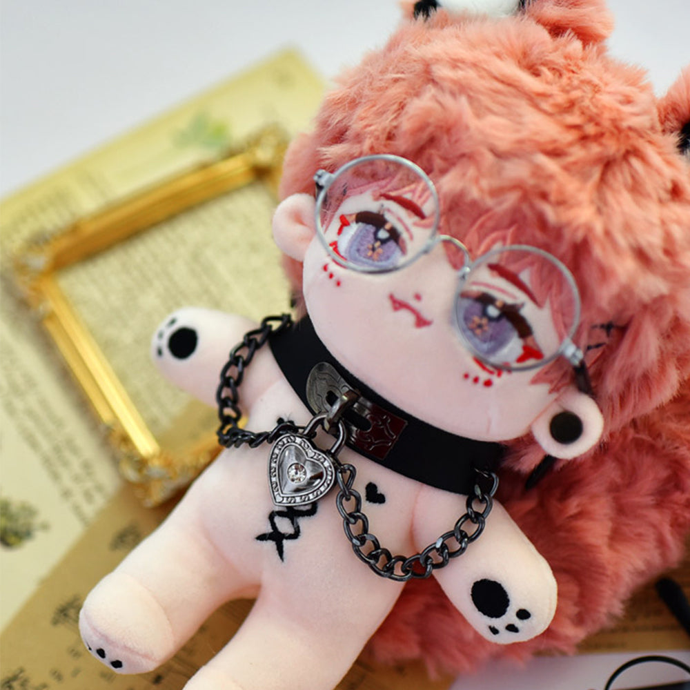 niannyyhouse Doll Accessories Dress up Chain Love Collar for 15cm 20cm Plush Doll.