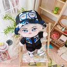 niannyyhouse 20cm Doll Clothes Jungle Camouflage Suit Hat Coat Pants Accessories 8in Doll Dress up.