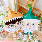 niannyyhouse 20cm Plush Doll Clothes Bulb Dinosaur Suit Hoodie Pants 8in Doll Dress up.