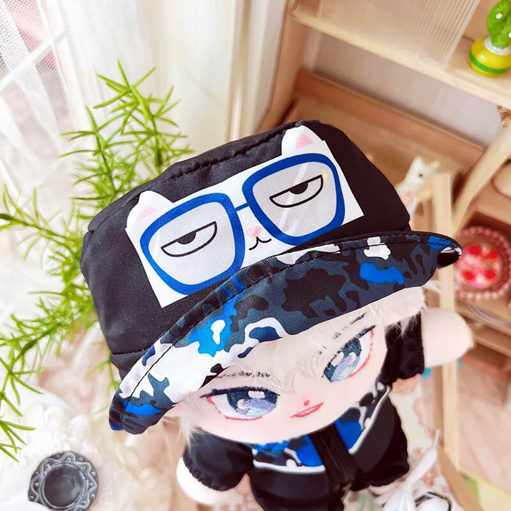 niannyyhouse 20cm Doll Clothes Jungle Camouflage Suit Hat Coat Pants Accessories 8in Doll Dress up.