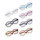 niannyyhouse Transparent Glasses Dressup Accessories for 10cm 15cm 20cm Plush 1/6 BJD Ob11 1/12BJD Dolls.