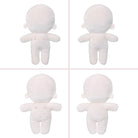 niannyyhouse 10CM 15CM 20CM Plush Doll Naked Dress Up Wearable Clothes Accessories.