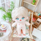 niannyyhouse 20CM Plush Doll Naked Humanoid Stuffed Body no Attribute Normal Body Wearable Clothing Dress Up.