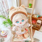 niannyyhouse 20CM Plush Doll Naked Humanoid Stuffed Body no Attribute Normal Body Wearable Clothing Dress Up.