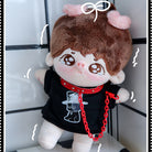 niannyyhouse 15cm 20cm Plush Doll Clothes Patch Dogs T-shirt Necklaces Doll Dress Up.