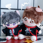 niannyyhouse 15cm 20cm Plush Doll Clothes Patch Dogs T-shirt Necklaces Doll Dress Up.