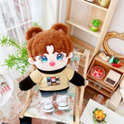 niannyyhouse 20cm Plush Doll Clothes Loose Long Sleeve Sweatshirt Accessories Kpop Doll Dressup.