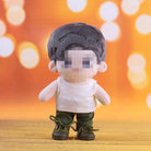 niannyyhouse 20cm Plush Doll Clothes Vest Green Pants Doll Dress up.