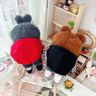 niannyyhouse 20cm Doll Clothes Loose Bulldog Hoodie Flanging Jeans Accessories Kpop Doll Dressup.