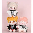 niannyyhouse 15cm 20cm Plush Doll Clothes Patch Dogs T-shirt Necklaces Doll Dress Up.