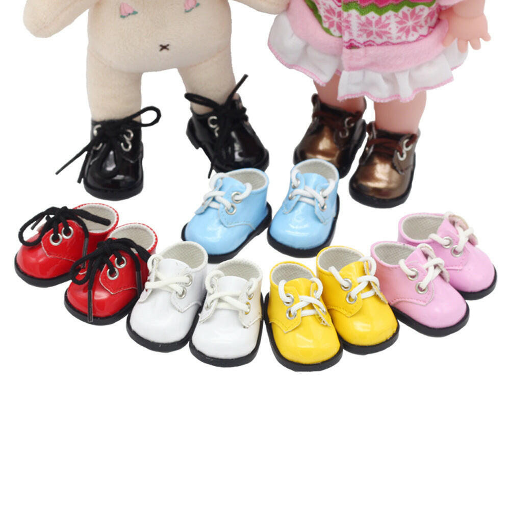 niannyyhouse Leather Shoes Length 5.5cm 7.8in（20cm）Plush Doll Accessories.