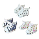 niannyyhouse Canvas Shoes 8in 20cm Plush Doll 1/6BJD Accessories.