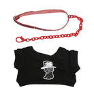 niannyyhouse 15cm 20cm Plush Doll Clothes Patch Dogs T-shirt Necklaces Doll Dress Up.