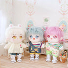 niannyyhouse Canvas Shoes 8in 20cm Plush Doll 1/6BJD Accessories.