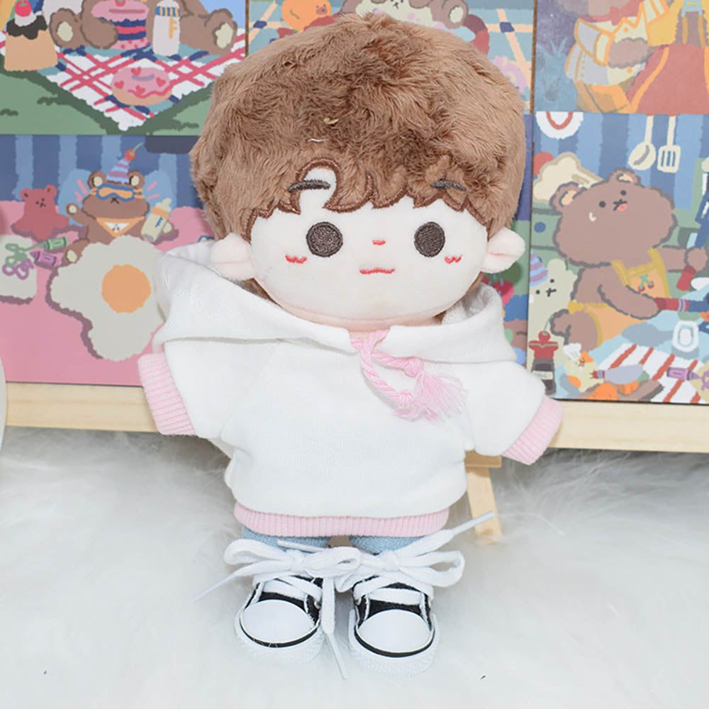 niannyyhouse Canvas Shoes Length 5CM for 6in（15cm）Plush Doll.