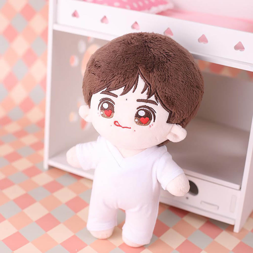 niannyyhouse 15cm 20cm Plush Doll Clothes Round Neck V-neck Anti-stain Underwear Doll Dress up.