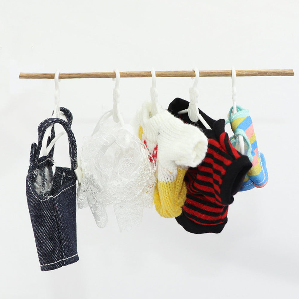 plastic doll clothes hangers